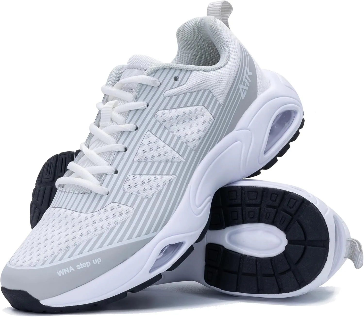 Mens Air Running Shoes Tennis Athletic Sneakers Lightweight Breathable Non Slip Walking Jogging Workout Gym Sports Footwear US 7-13