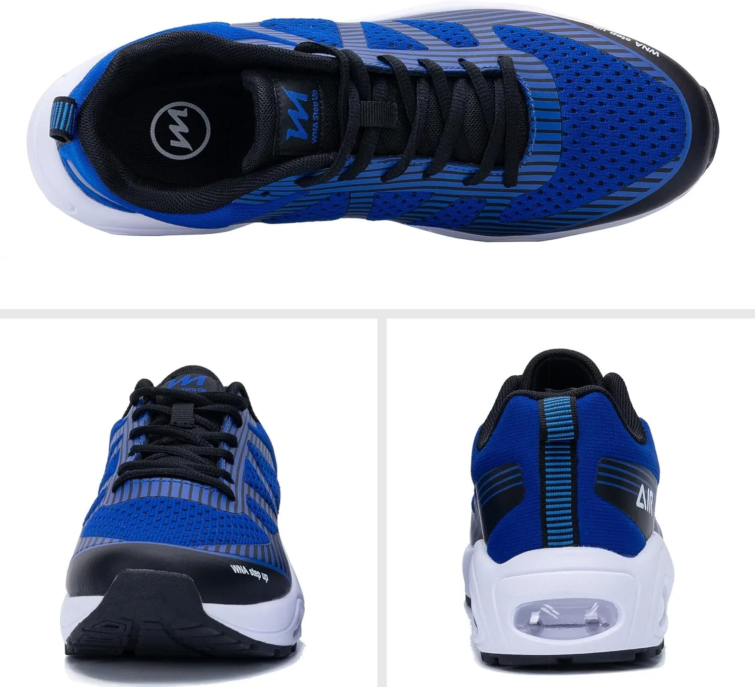 Mens Air Running Shoes Tennis Athletic Sneakers Lightweight Breathable Non Slip Walking Jogging Workout Gym Sports Footwear US 7-13