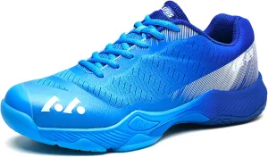 Men's Badminton Tennis Shoes Lightweight Table Tennis Volleyball Sport Trainers Anti-Slip Shock-Absorbing Pickleball Squash Sneakers