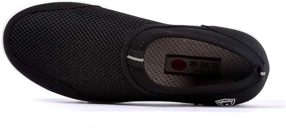 Mens Breathable Mesh Loafers Summer Casual Lightweight Slip-on Shoes Comfortable Outdoor Driving Travel Stylish Shoes