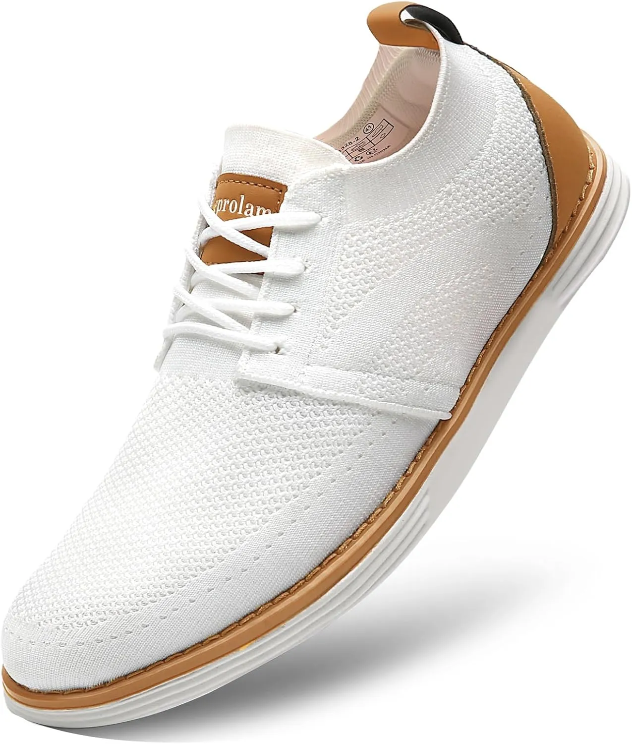 Men's Casual Shoes Comfortable Comfy Mesh Sneakers for Men Lightweight Dress Sneakers Fashion Walking Oxford