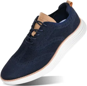 Men's Casual Shoes Men's Dress Shoes Business Breathable Lightweight Oxford Shoes Fashion Sneakers Comfortable Arch Support Walking Shoes
