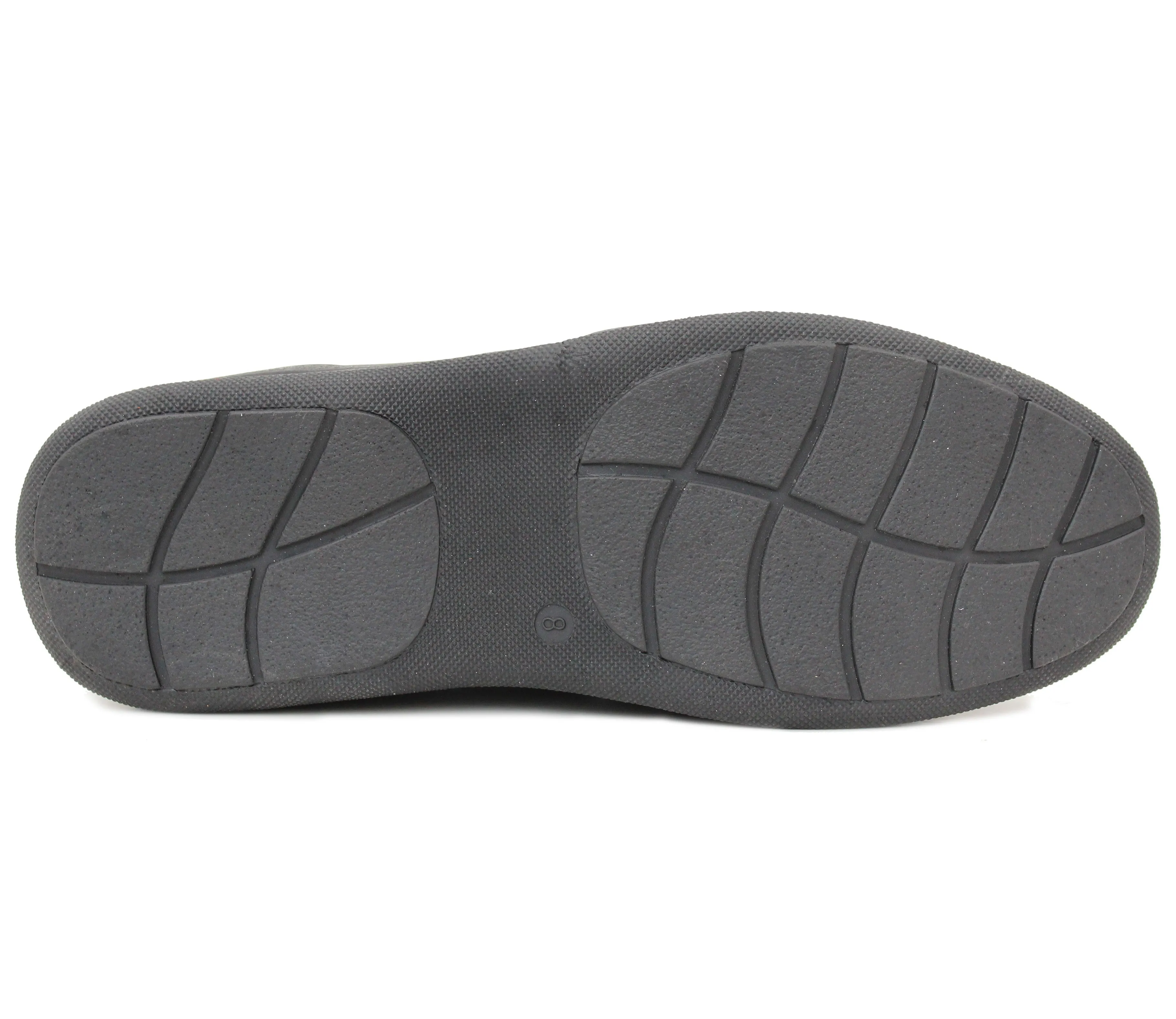 Mens Genuine Leather Touch Fasten Loafers Smart Casual Flat Gents Driving Comfort Shoes