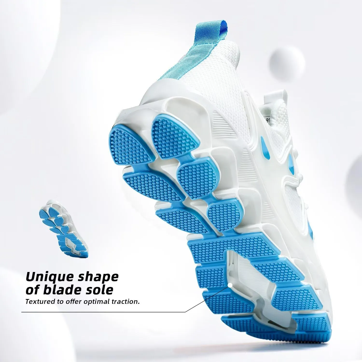 Mens Running Shoes Blade Fashion Sneakers Casual Slip on Tennis Walking Athletic Sport Trainers Zapatillas para Hombre