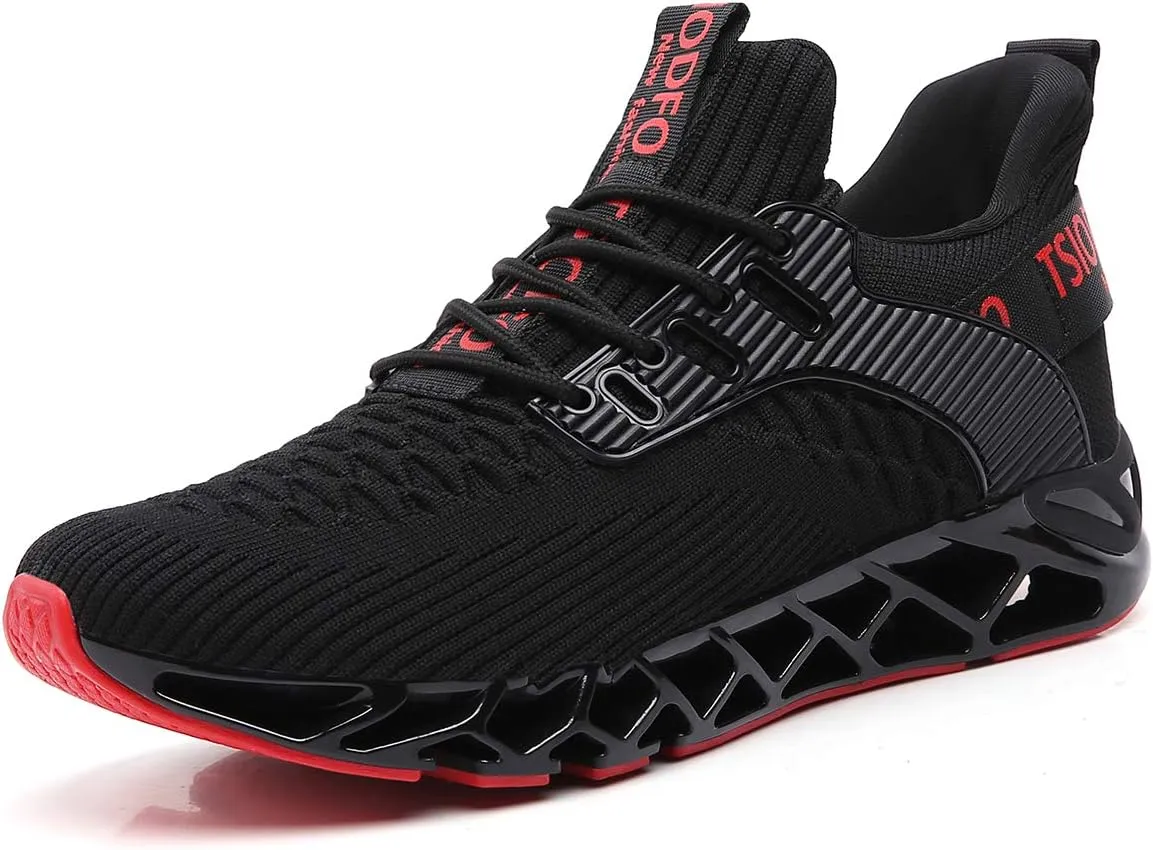 Mens Running Shoes Non Slip Athletic Tennis Walking Fashion Sneakers