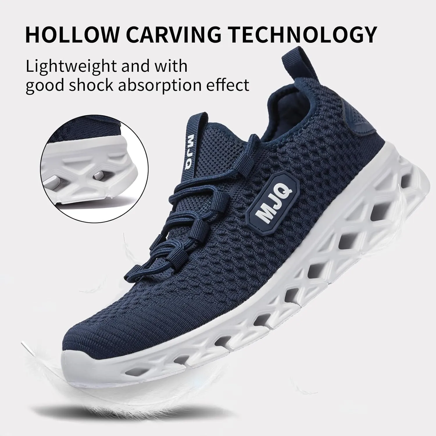 Men's Slip on Breathable Walking Shoes Ultra Lightweight Casual Sport Fashion Sneakers Running Shoes