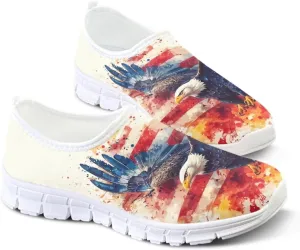 Mens Slip On Casual Shoes Breathable Mesh Leisure Walking Shoes Lightweight Fashion Loafers Non Slip Sneakers US Size 5-14