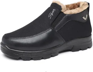 Men's Snow Shoes Waterproof Winter Outdoor Shoes Warm Fur Lined Sneakers Trekking Shoes Hiking Shoes
