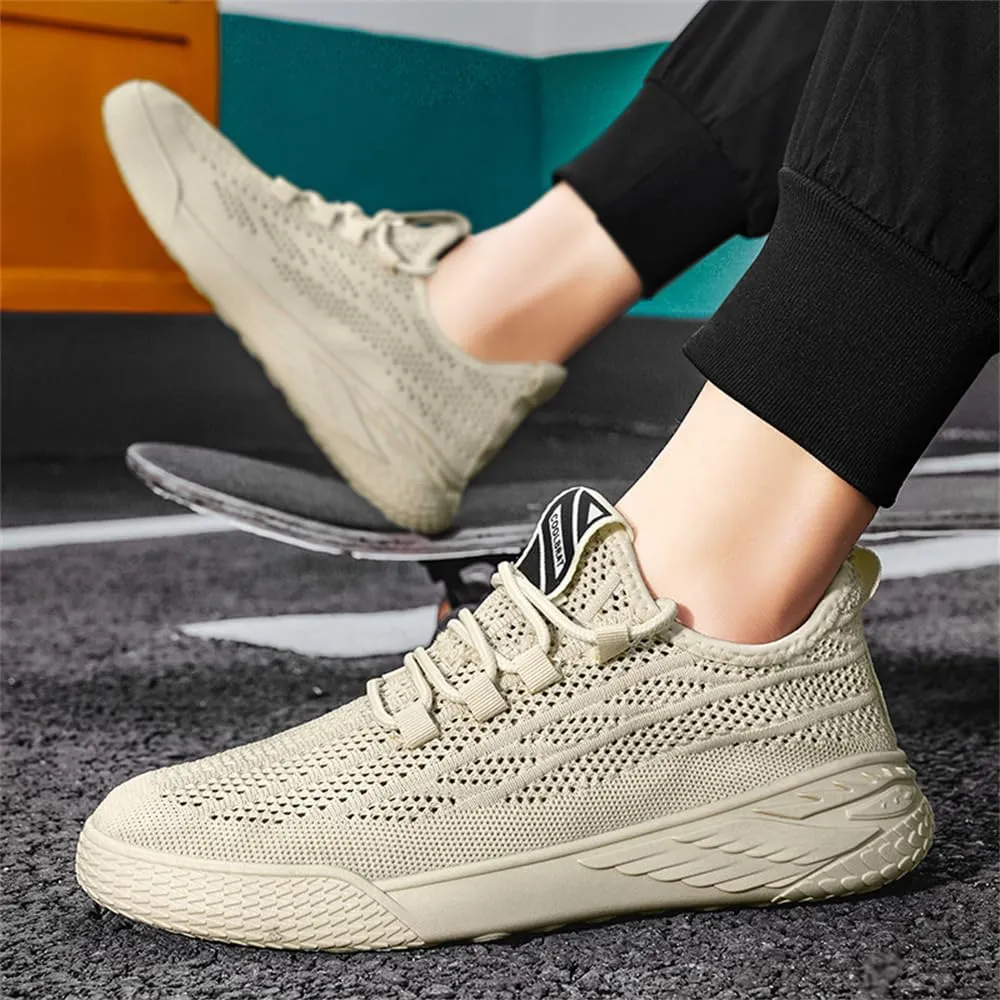 Men's Walking Shoes Slip-on Sneakers Breathable Mesh Running Shoes Lightweight Non Slip Hiking Shoes