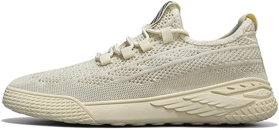 Men's Walking Shoes Slip-on Sneakers Breathable Mesh Running Shoes Lightweight Non Slip Hiking Shoes