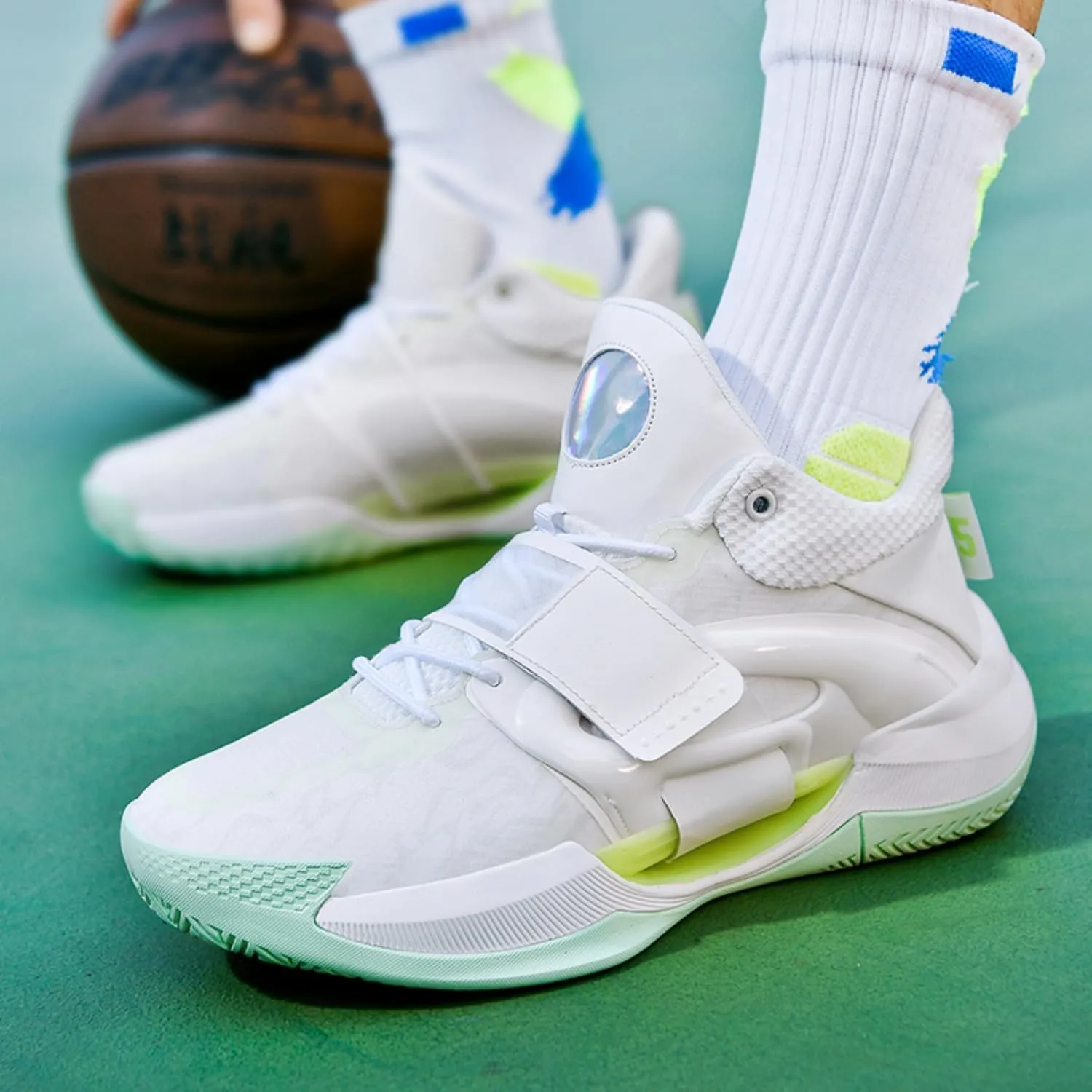 Mens Womens Basketball Shoes Comfortable Casual Fashion Sneakers Lightweight Non-Slip Unisex Outdoor Sneakers