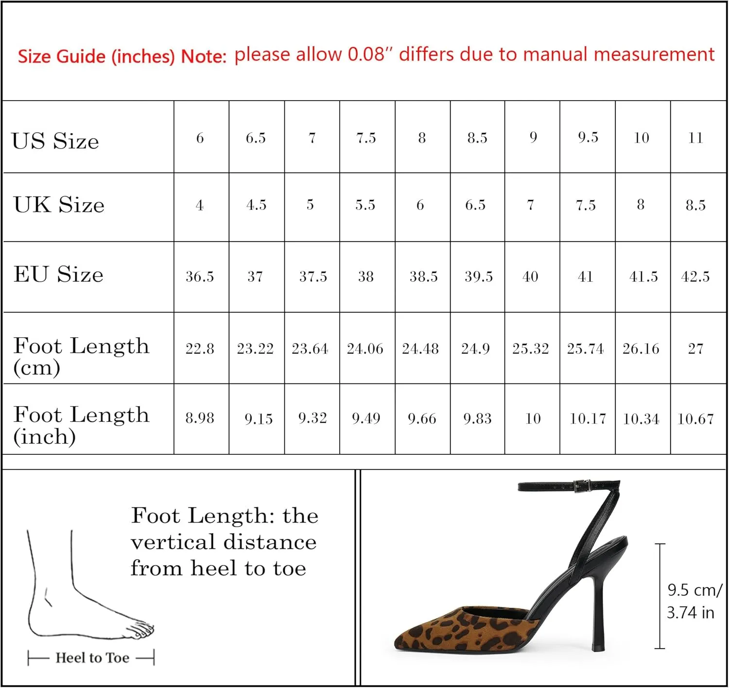 Modatope Closed Toe Ankle Strap Heels Women Pumps Pointed Toe Heeled Sandals for Women Stiletto Wedding Dress Shoes