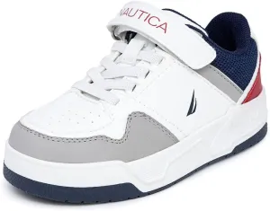 Nautica Kids Adjustable Strap Shoes | Comfortable Casual Sneakers for Boys and Girls, Toddlers & Little Kids