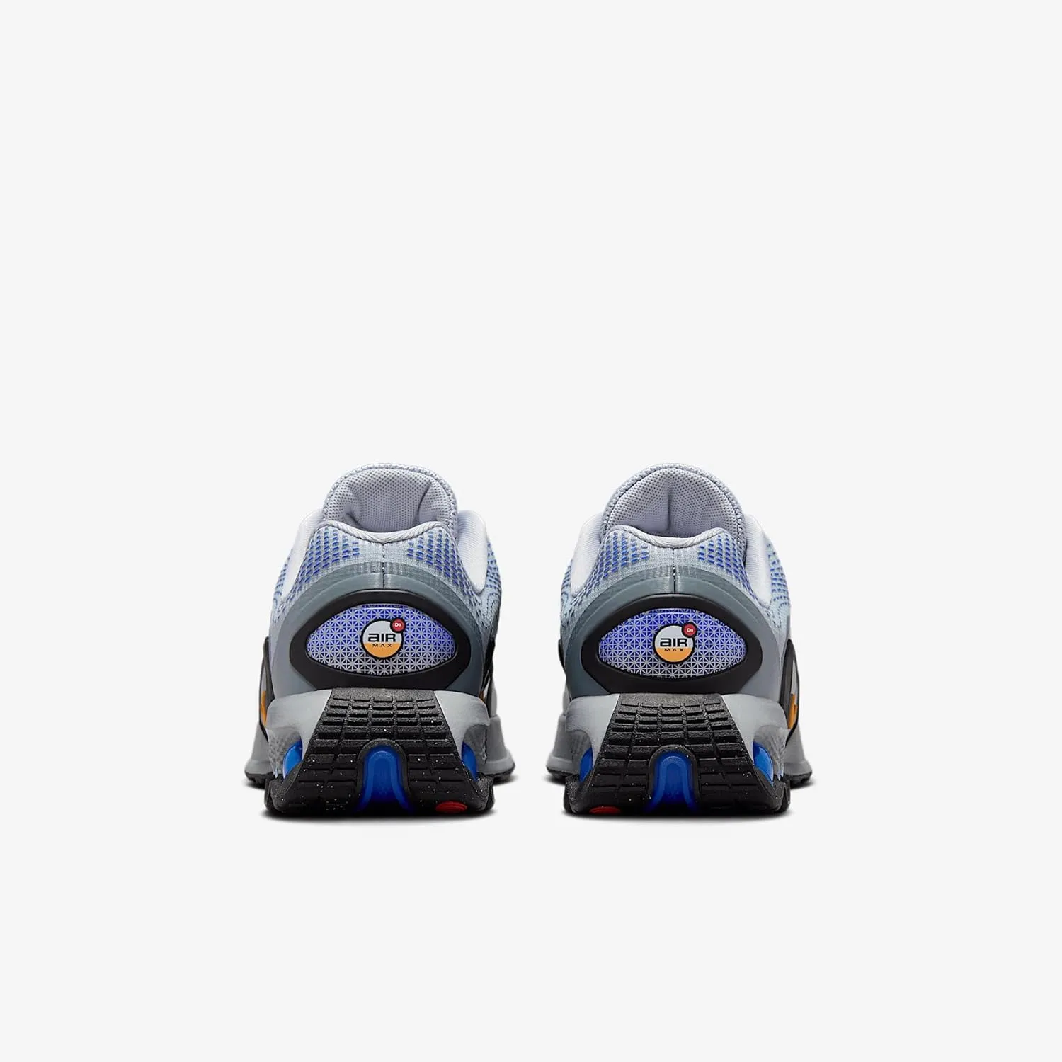 Nike Air Max Dn Big Kids' Shoes (FB8987-013, Wolf Grey/Hyper Royal/Metallic Silver/Bright Ceramic)