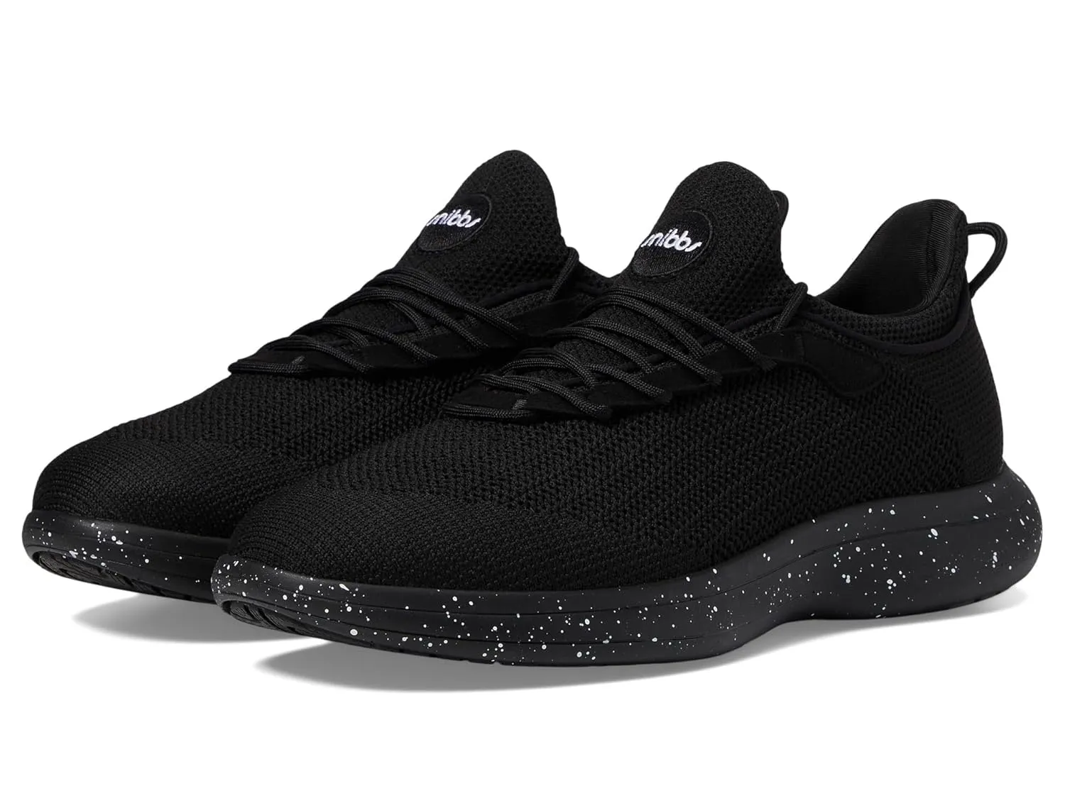 Orbit Work Unisex Sneakers – Stratus EVA Midsole – Foam Insole – Polyester Lining – Pull Tab Black Speckle Men's 7.5, Women's 9 Medium