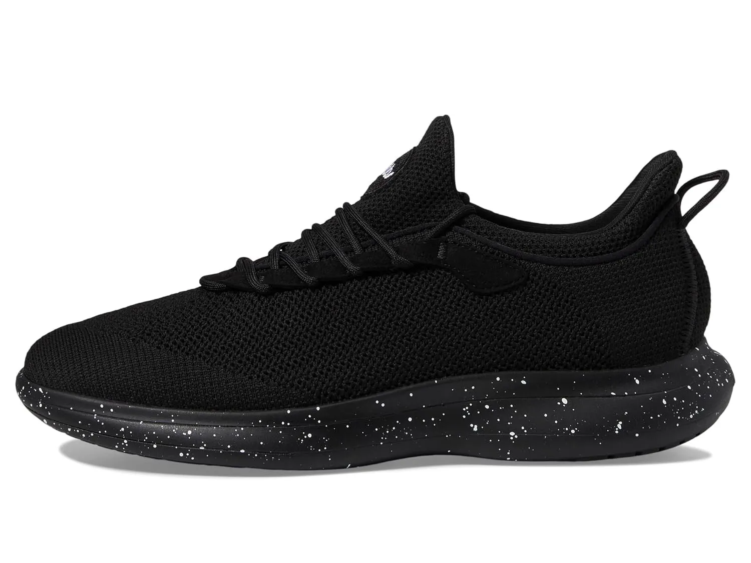 Orbit Work Unisex Sneakers – Stratus EVA Midsole – Foam Insole – Polyester Lining – Pull Tab Black Speckle Men's 7.5, Women's 9 Medium