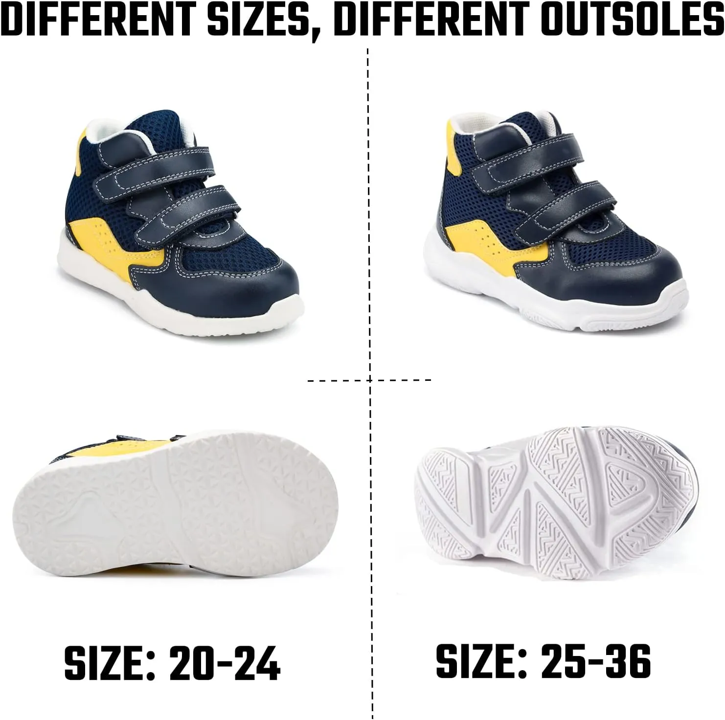 Orthopedic Shoes for Toddlers and Kids,Sneakers with Arch and Ankle Support,Correcting Children Foot Problems Such As Flat Feet and Foot Valgus/varus