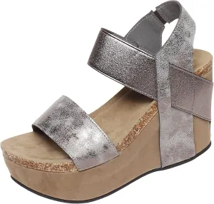 Pierre Dumas Women's Hester-1 Wedge Sandals