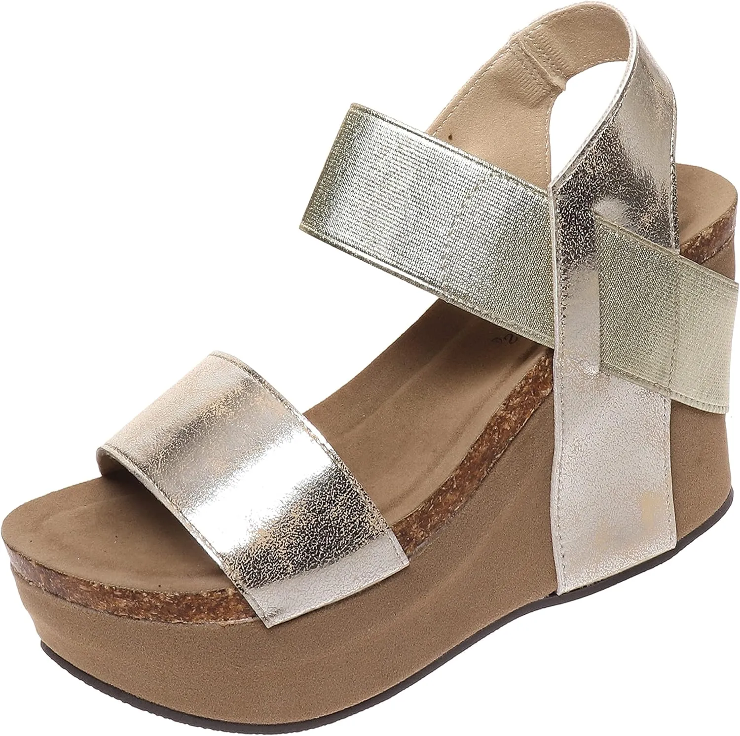 Pierre Dumas Women's Hester-1 Wedge Sandals