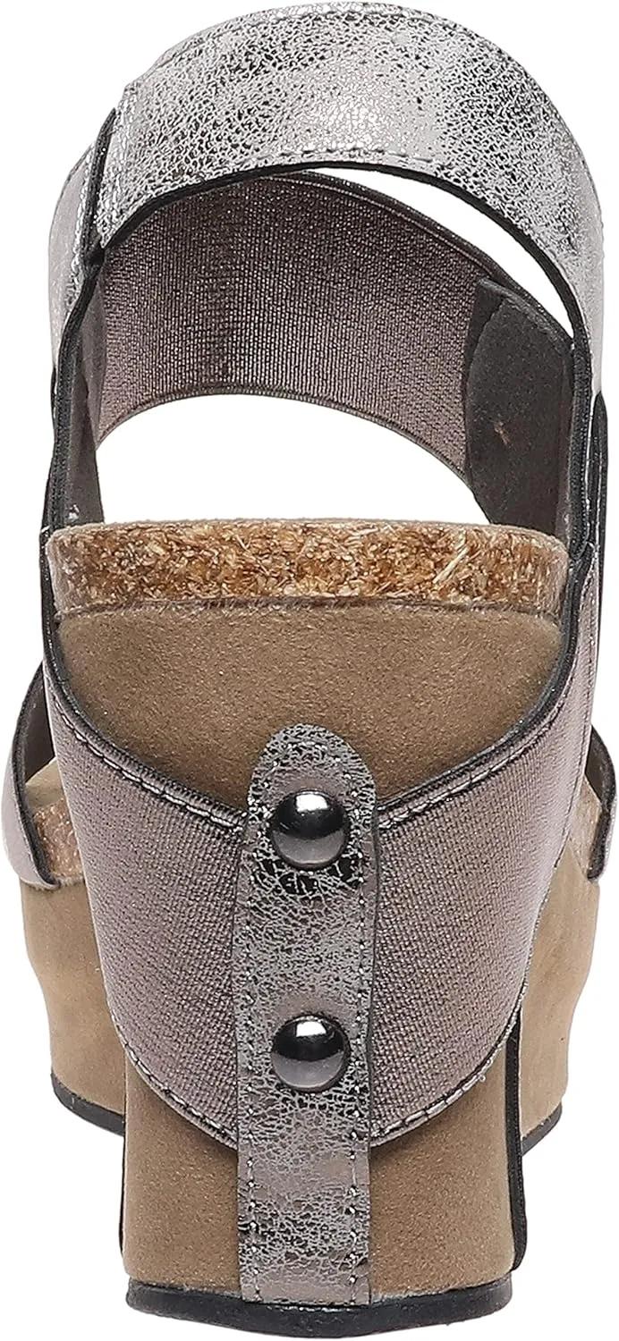 Pierre Dumas Women's Hester-1 Wedge Sandals
