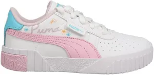 Puma Cali Sketch - Girls' Preschool (White/Pink)