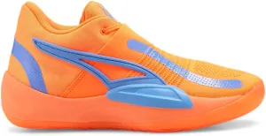 PUMA Mens NJR X Rise Nitro Basketball Sneakers Shoes - Orange - Size 9 M