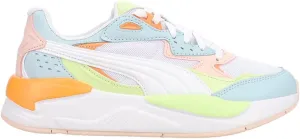 PUMA Womens X-Ray Speed Lace Up Sneakers Shoes Casual - Blue, Green, White - Size 6.5 M