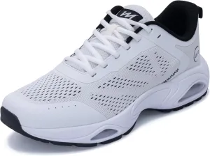 Quseek Mens Air Running Shoes Tennis Athletic Sneakers Lightweight Breathable Walking Sneakers for Gym Jogging Sports US 7-13