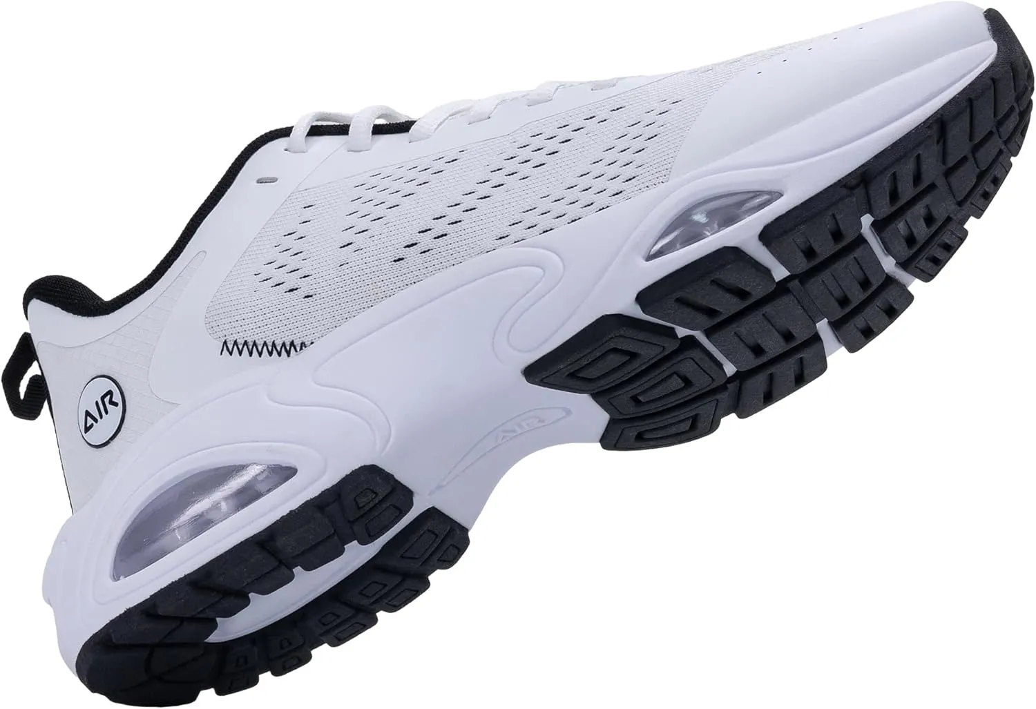 Quseek Mens Air Running Shoes Tennis Athletic Sneakers Lightweight Breathable Walking Sneakers for Gym Jogging Sports US 7-13