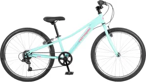 Retrospec Dart 20 & 24 Inch Hybrid Kids Bike - 7 Speed for Ages 6-11 Boys and Girls Youth Bicycle with 29" All Season Tires and Shock-Absorbing Suspension