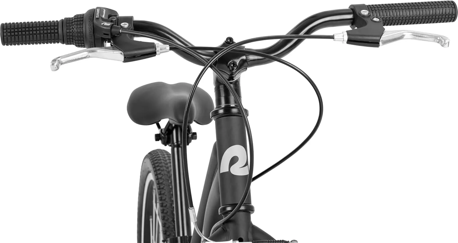 Retrospec Dart 20 & 24 Inch Hybrid Kids Bike - 7 Speed for Ages 6-11 Boys and Girls Youth Bicycle with 29" All Season Tires and Shock-Absorbing Suspension