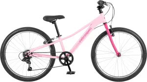 Retrospec Dart 20 & 24 Inch Hybrid Kids Bike - 7 Speed for Ages 6-11 Boys and Girls Youth Bicycle with 29" All Season Tires and Shock-Absorbing Suspension