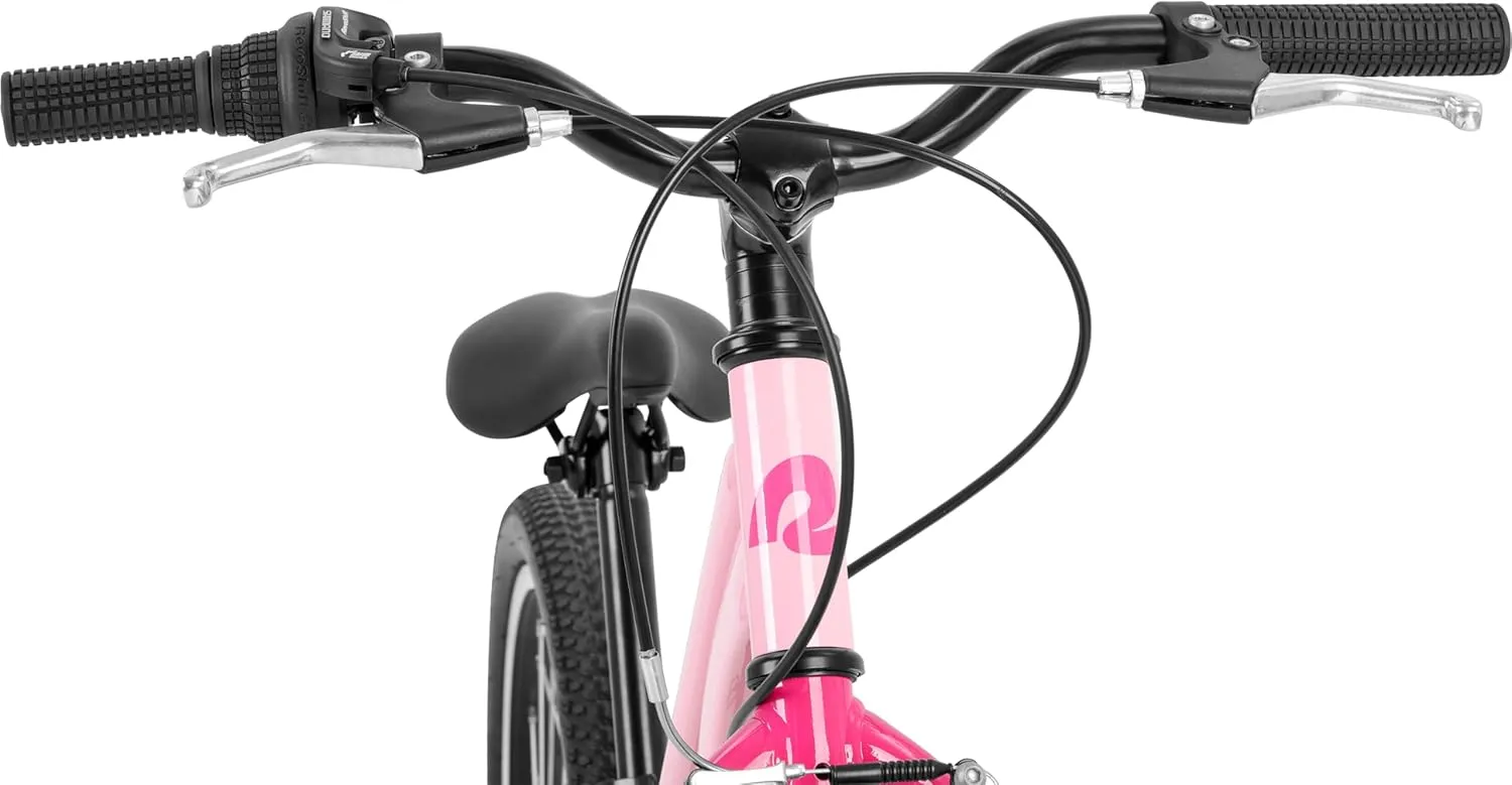 Retrospec Dart 20 & 24 Inch Hybrid Kids Bike - 7 Speed for Ages 6-11 Boys and Girls Youth Bicycle with 29" All Season Tires and Shock-Absorbing Suspension