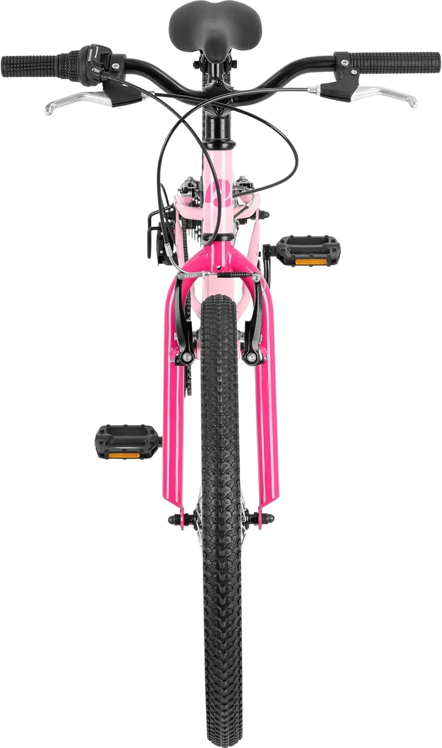 Retrospec Dart 20 & 24 Inch Hybrid Kids Bike - 7 Speed for Ages 6-11 Boys and Girls Youth Bicycle with 29" All Season Tires and Shock-Absorbing Suspension