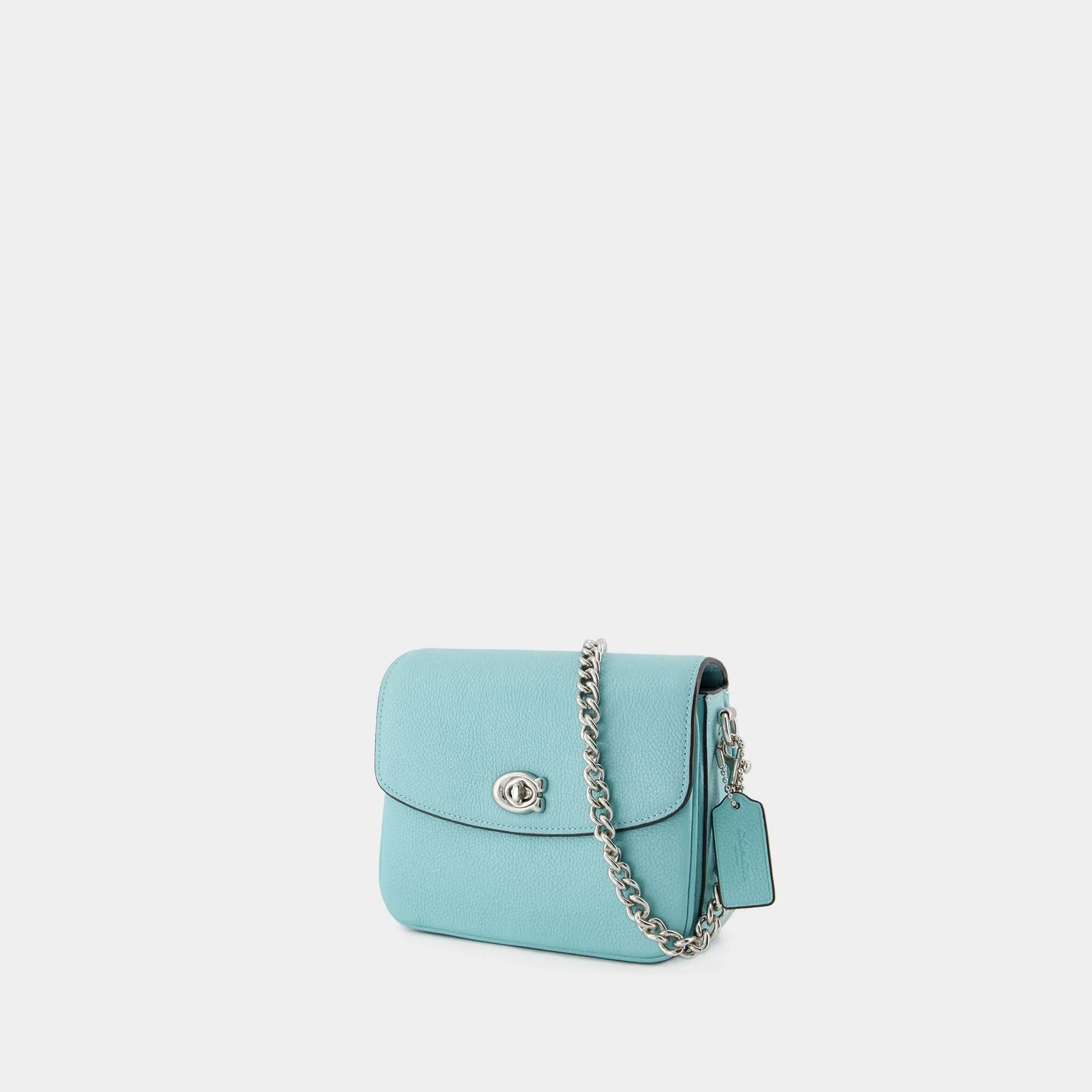 Sac à bandoulière Cassie 19  - Coach - Cuir - Bleu