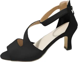 Sandal Heels For Women Comfortable Fashionable And Sexy Fish Mouth High Heeled Sandals For Women Large Size Bag Heels