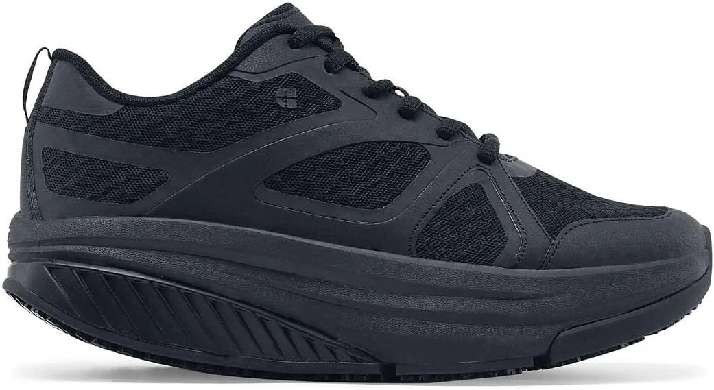 Shoes for Crews Energy II, Women's Slip Resistant Comfortable Sneakers, Size 10 Black