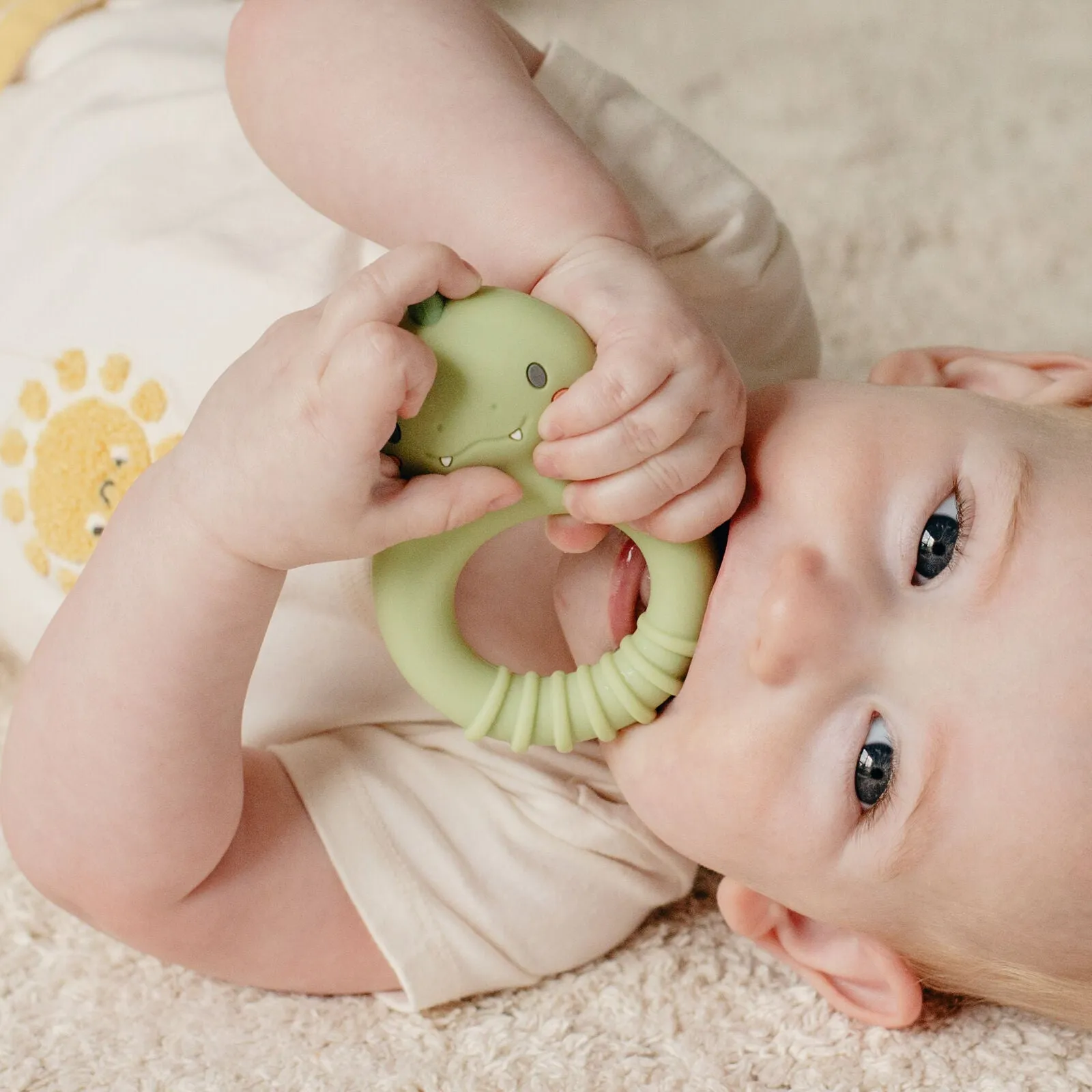 Silicone Teether Dino - 0 