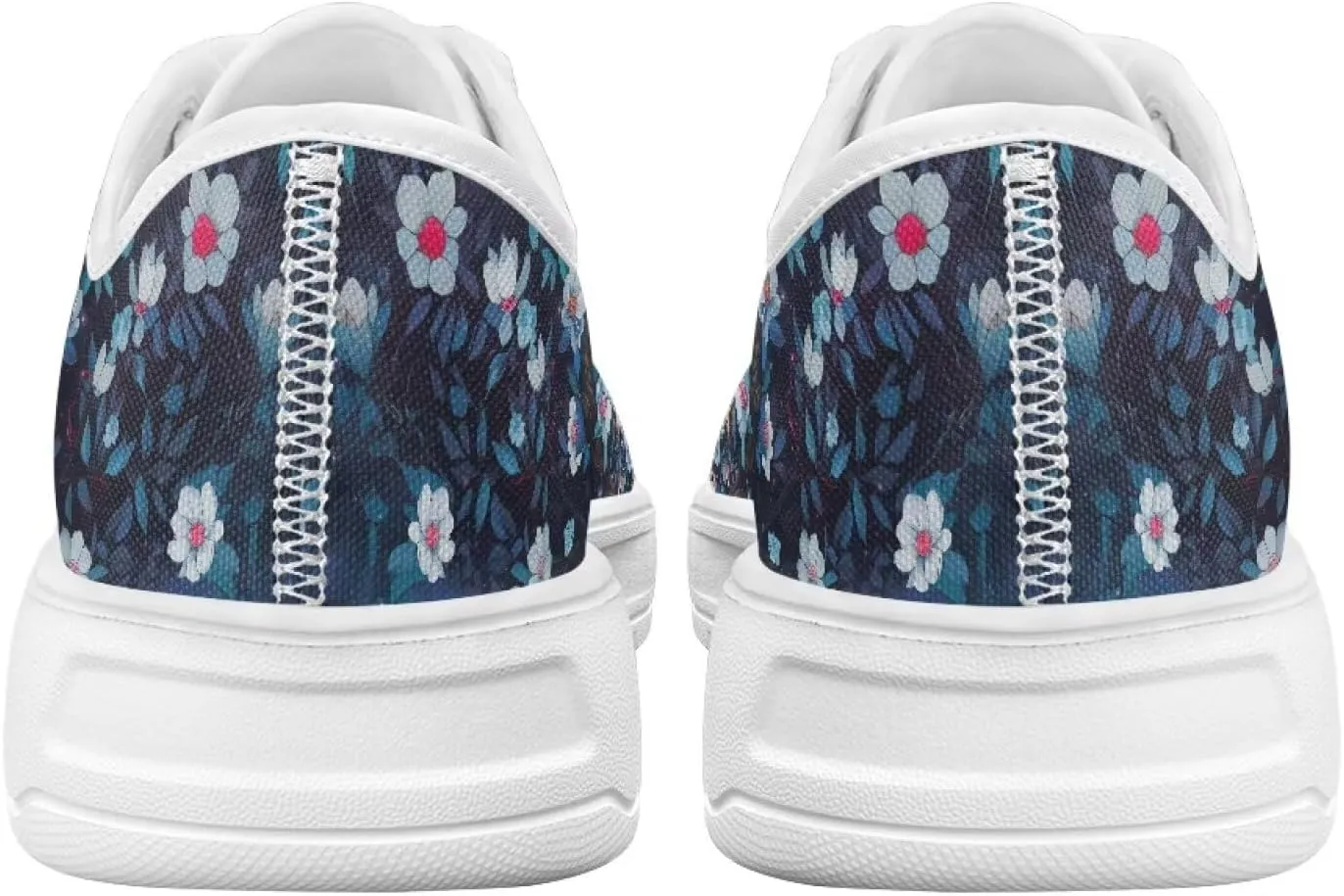 Slip on Sneakers Womens Wide Width Casual Breathable Polyester Running Sneakers Lightweight Low Top Soft Sole Walking Shoes