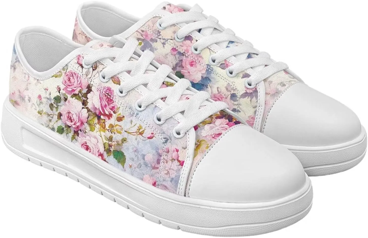 Sneakers for Women Memory Foam Spring Shoes for Women Footwear Slip-On Canvas Shoes Non Slip Fashion 5.5-13.5