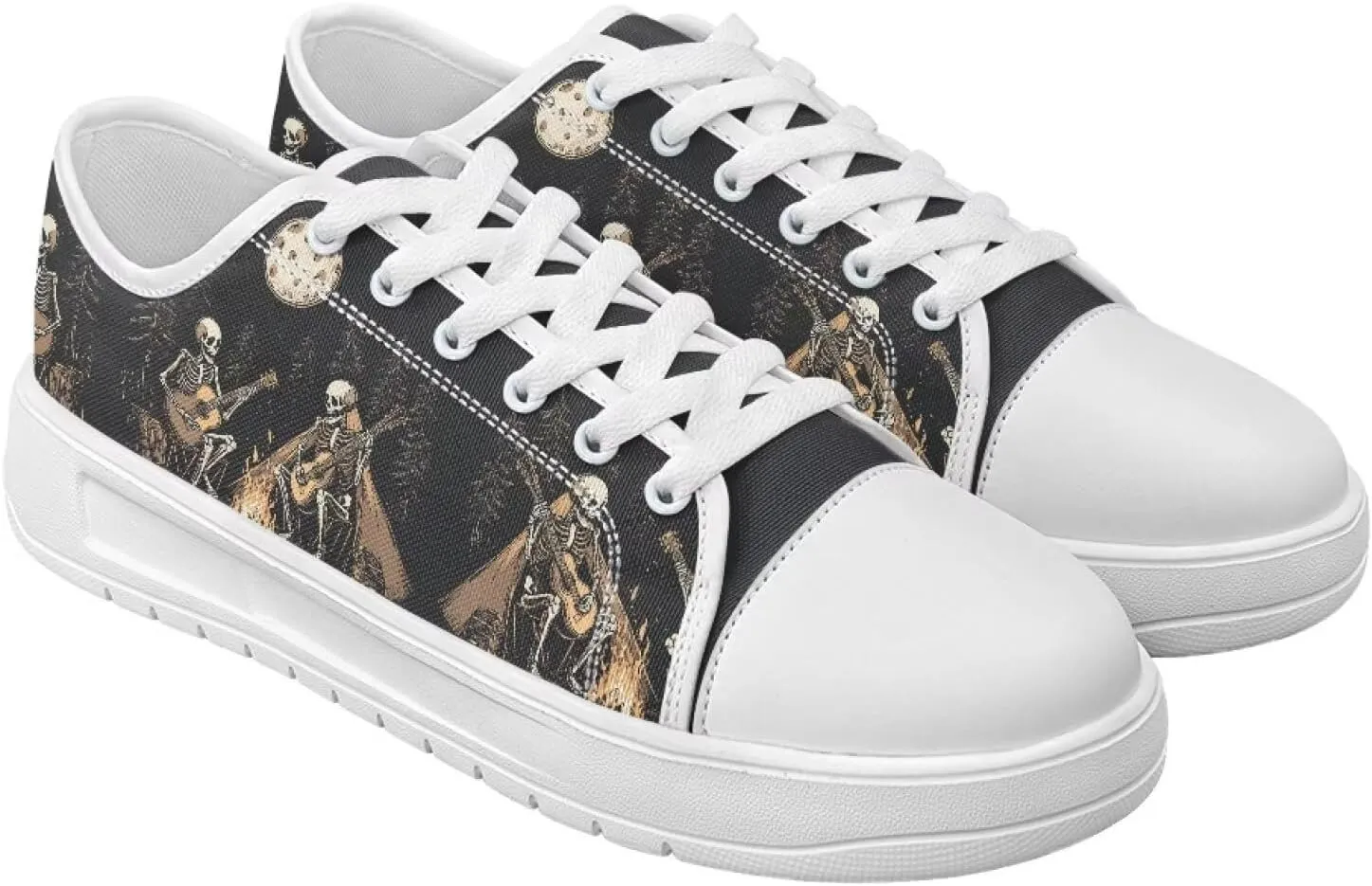 Sneakers for Women Shoes Footwear Memory Foam Insole Lightweight and Non-Slip Sole Lace Up Fashion Sneaker