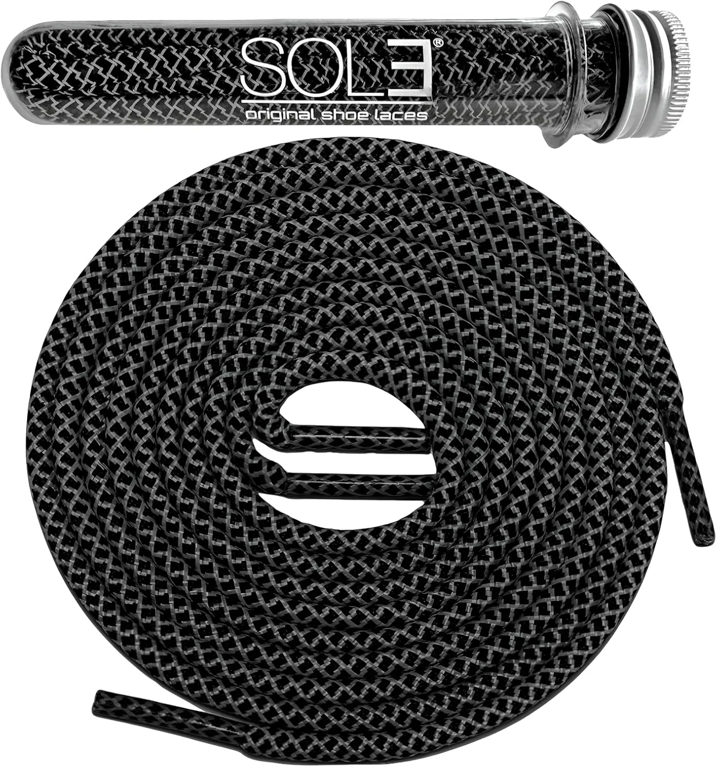 SOL3 Premium Rope Laces - Round Shoelaces for Sneakers, Boots & Shoes