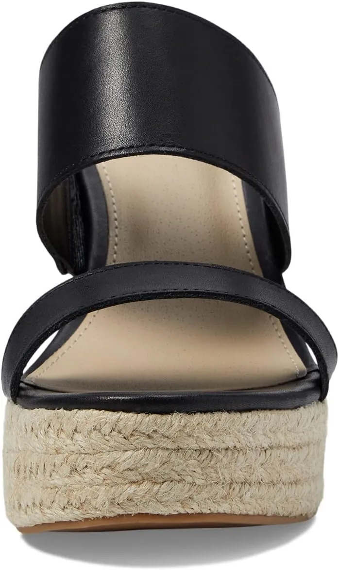 Steve Madden Sunrise Wedge Sandals for Women - Jute Wrapped Wedge Heel, Padded Footbed, and Open-Toe