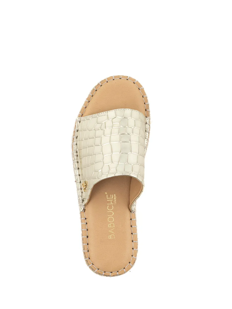 Tiffy | Espadrilles Goud