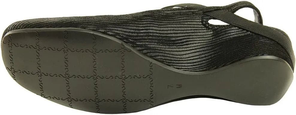VANELi Womens Marjory Sling Back Flats Casual - Black
