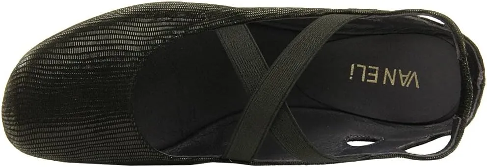 VANELi Womens Marjory Sling Back Flats Casual - Black
