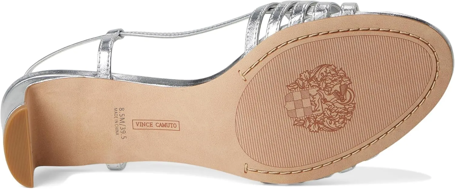 Vince Camuto Women's Layton Strappy Kitten Heel Sandals Heeled