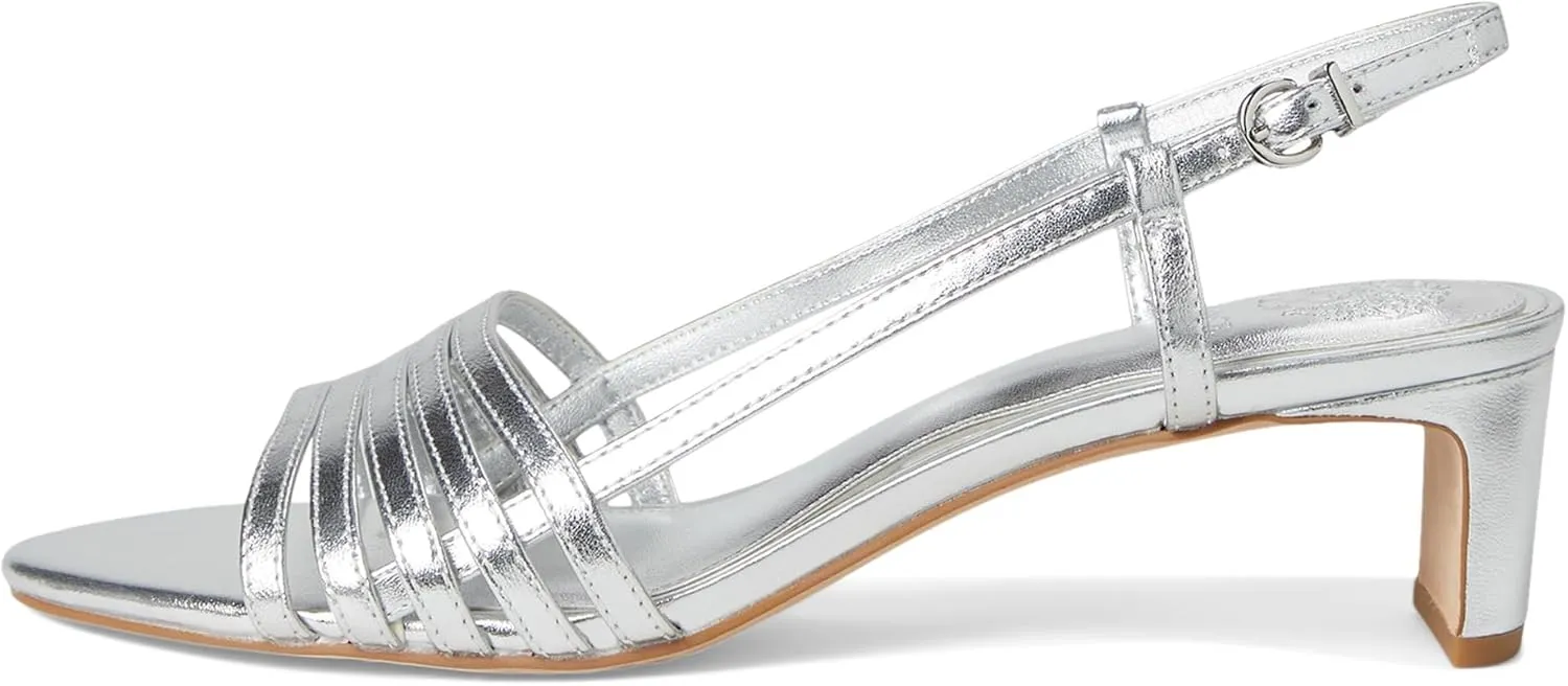 Vince Camuto Women's Layton Strappy Kitten Heel Sandals Heeled