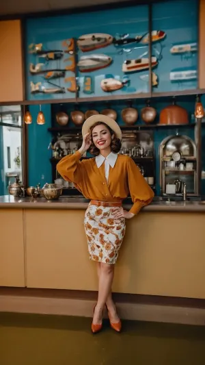 Vintage Vibes: Exploring 20 Stylish Retro Looks for Women**  
**