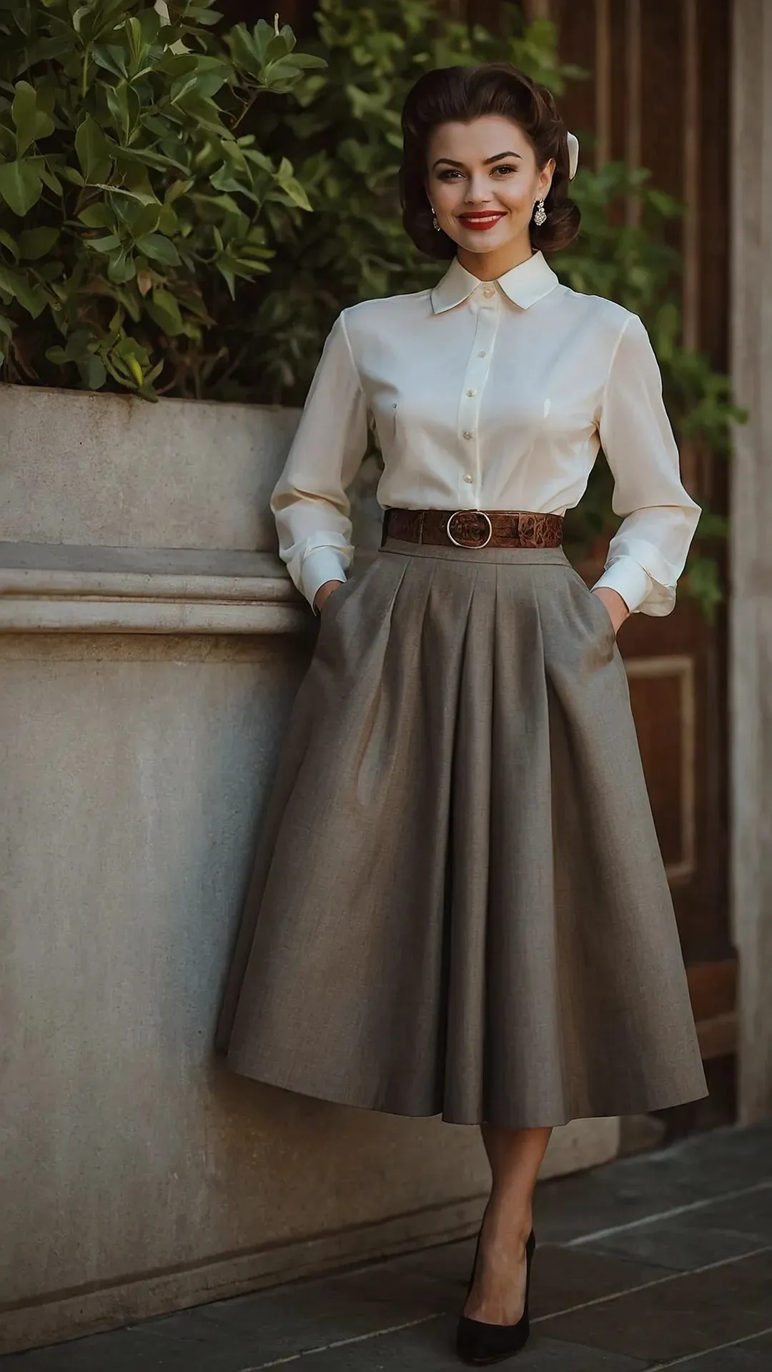 Vintage Vibes: Exploring 20 Stylish Retro Looks for Women**  
**